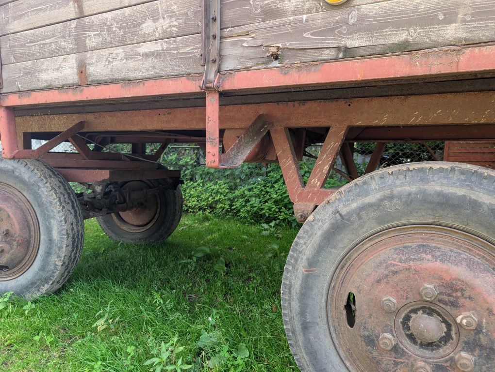 Przyczepa rolnicza zarejestrowana