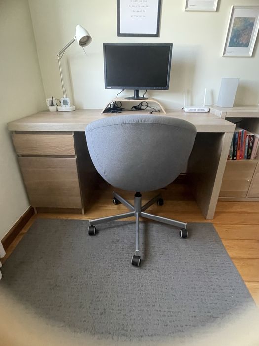 Conjunto Ikea secretaria e cadeira