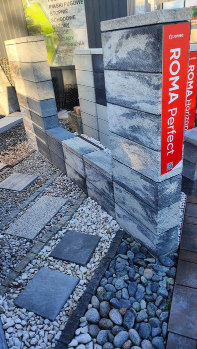 Pustak do budowy grilla pustak konstrukcyjny bloczek betonowy elewacja