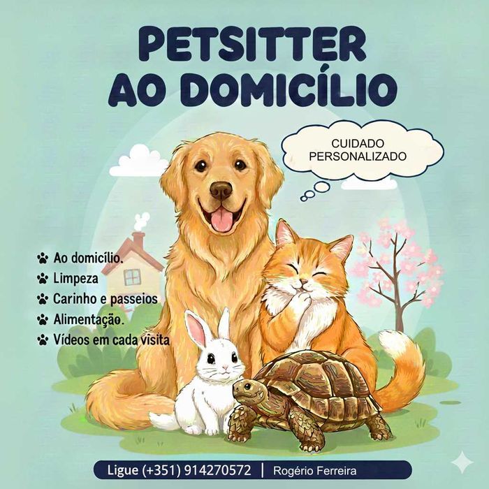 PetSitting ao domicílio - Portimão