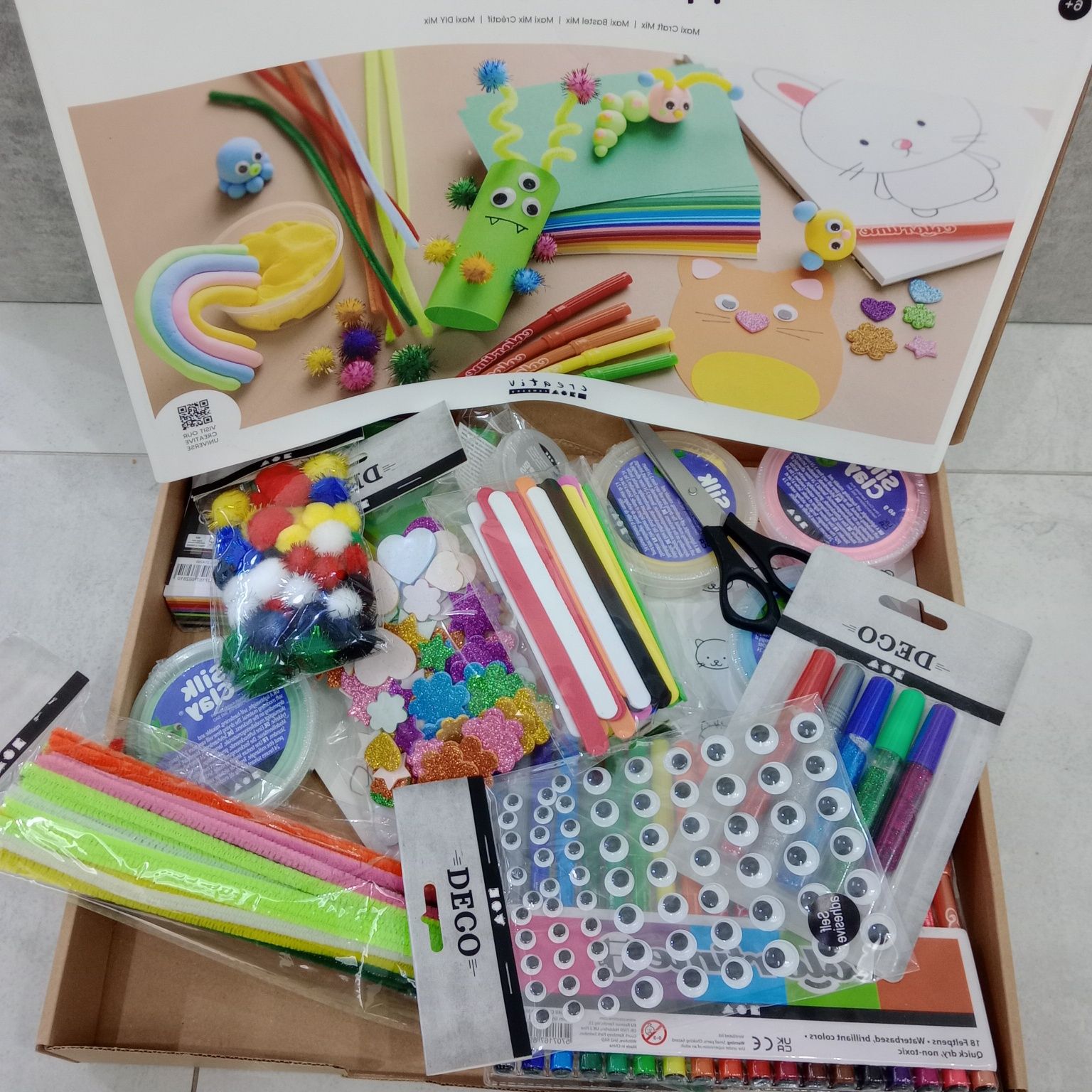 Zestaw Maxi Craft Mix Creativa 6+
