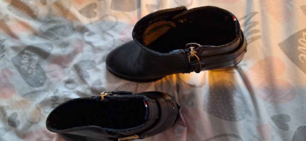 Botki skórzane Tommy Hilfiger