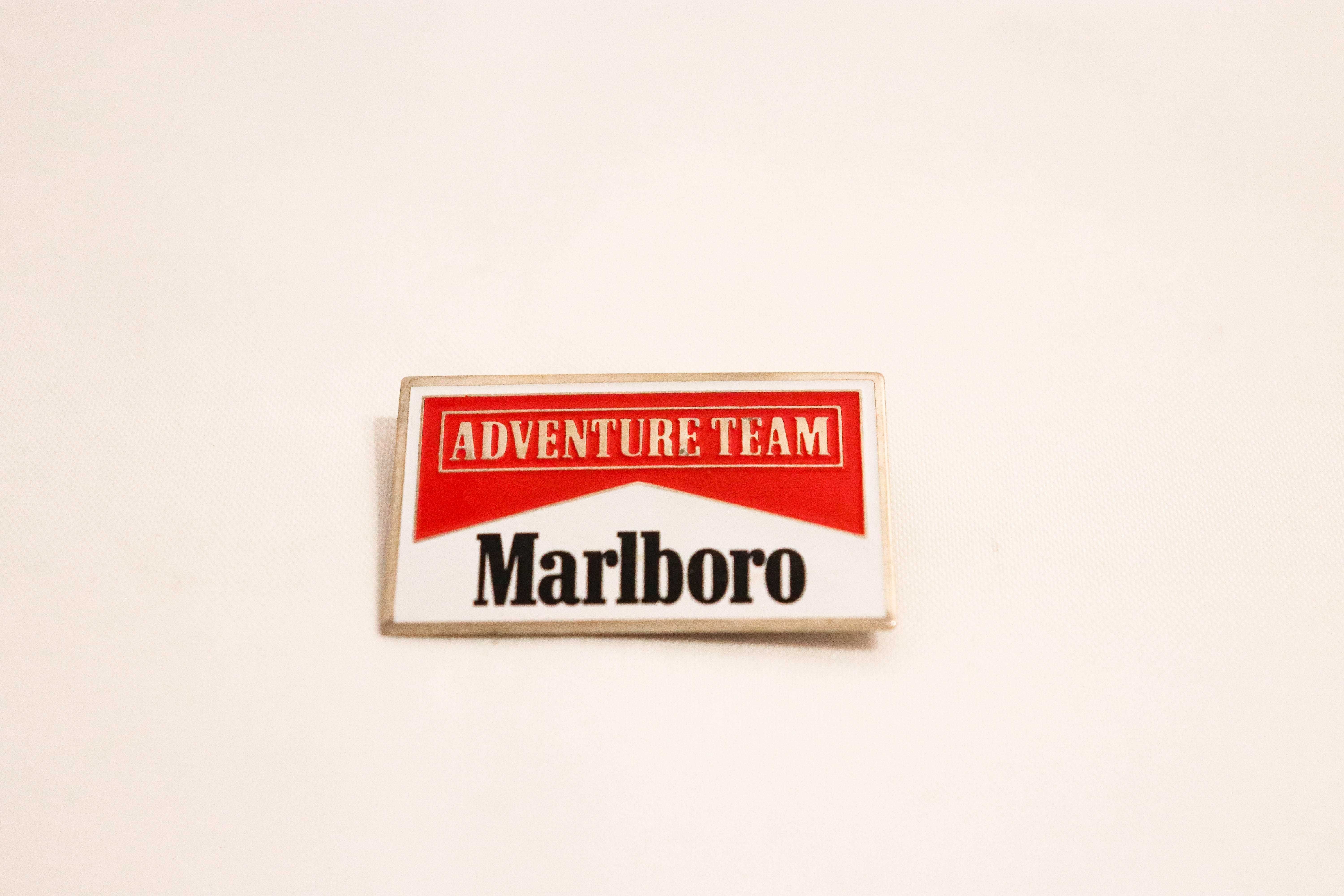 Pin Vintage/Retro Marlboro Adventure Team, Formula 1/F1| Automobilia