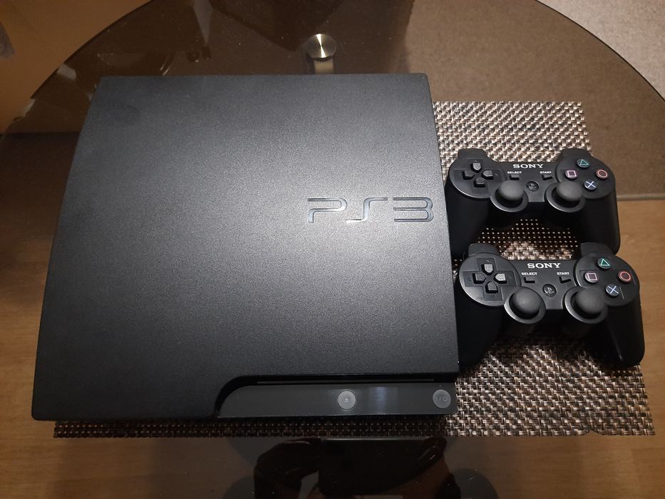 PS3 Slim 500gb +45 игр Gta 5, San Andreas/Mortal/Tekken/Fifa 19...