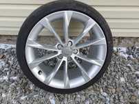 Felgi aluminiowe 18 cali z oponami Continental oryginalne do audi s5