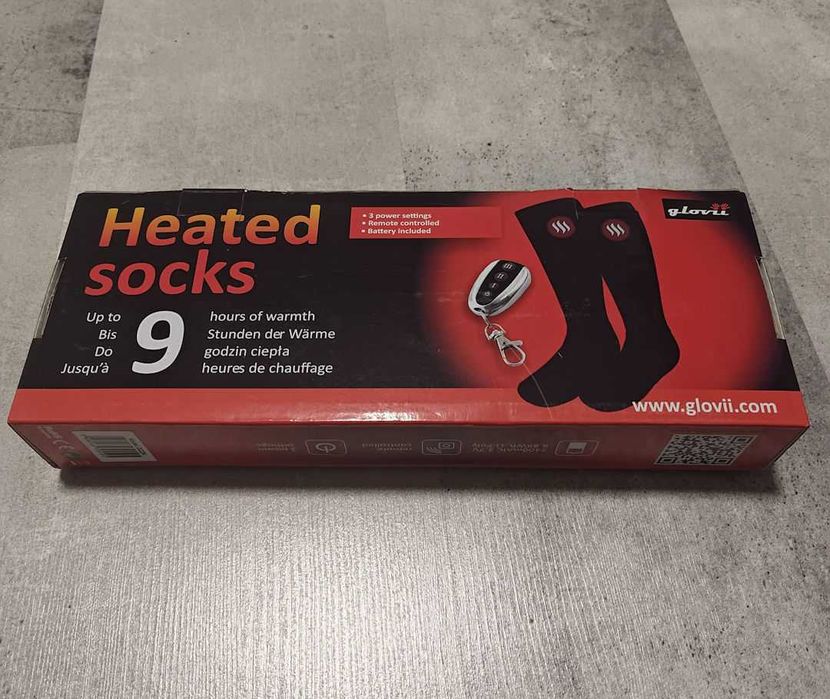 Podgrzewane skarpetki na zimno