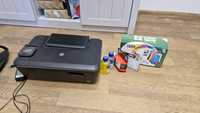 Принтер HP Deskjet 3515 + СБПЧ + рідини для прочищення