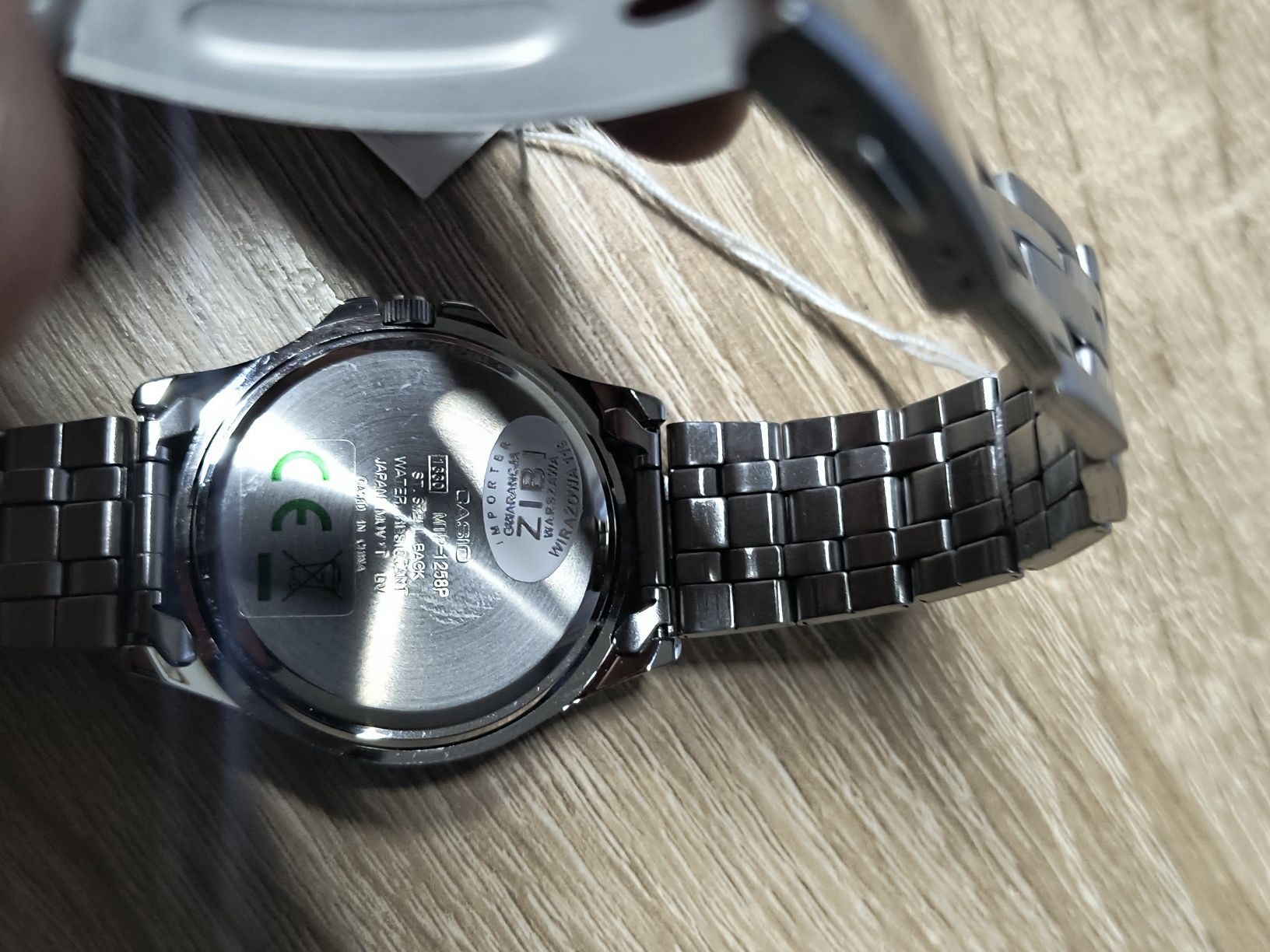 Zegarek kwarcowy CASIO MTP 1258, NOWY