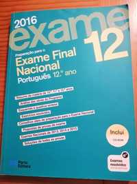 Vendo livro de exame português 12Ano Porto Editora