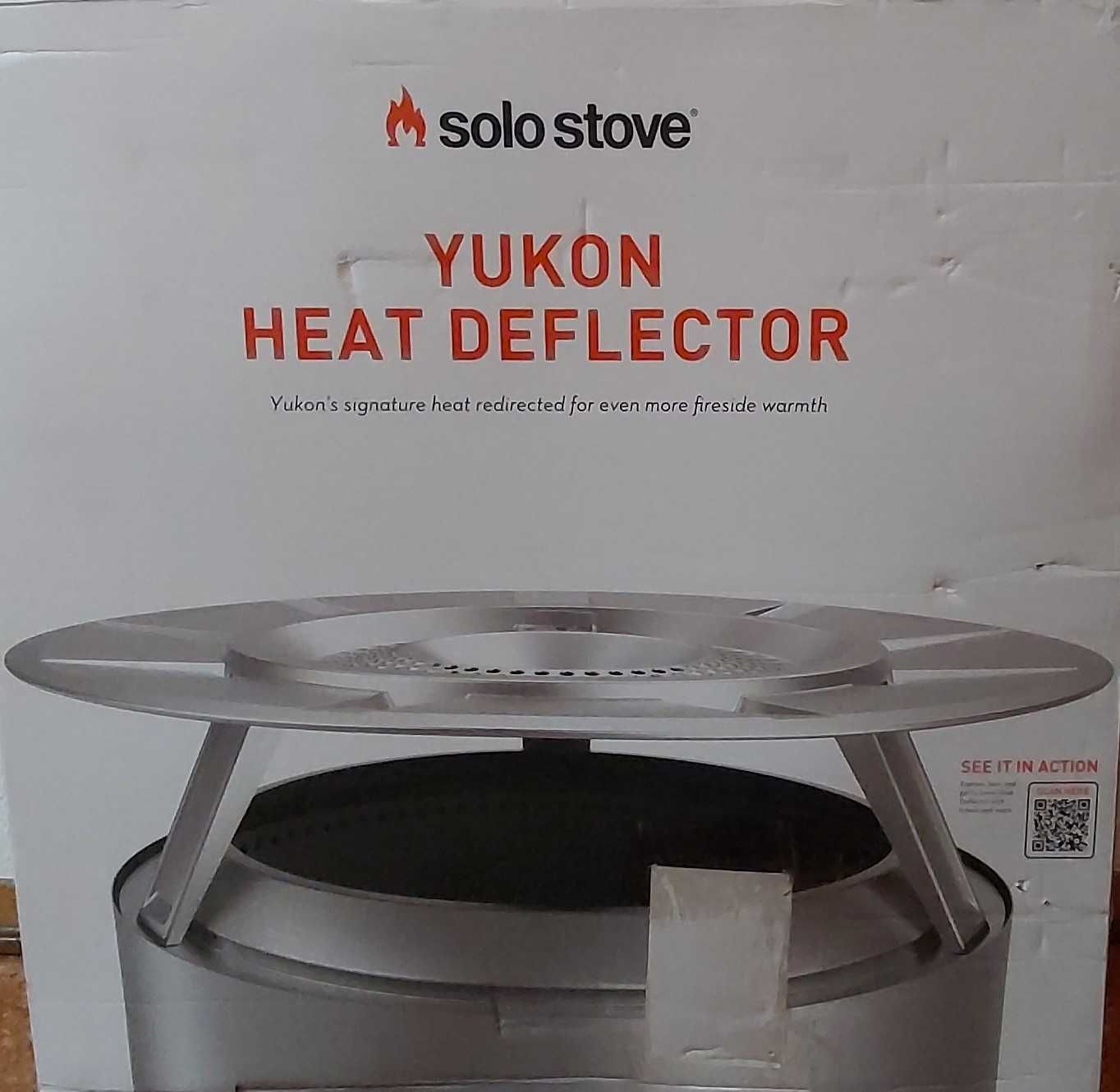 Defletor de calor Solo Stove Yukon, novo