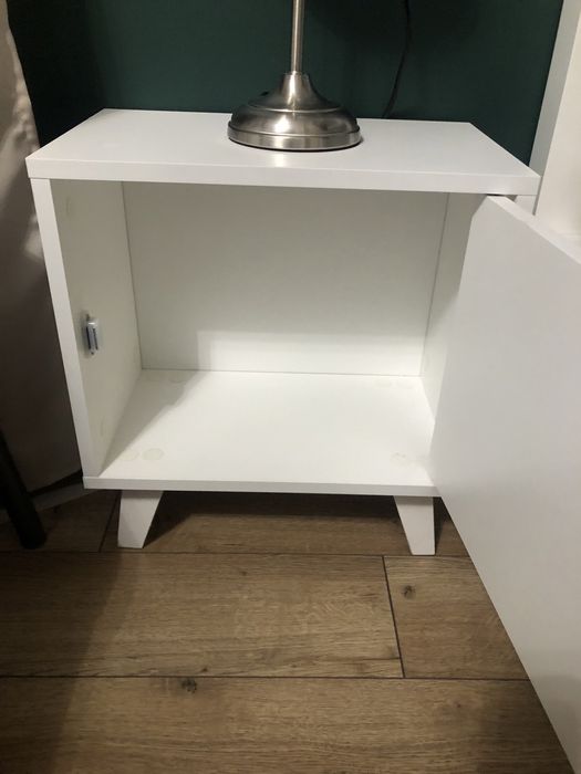 Szafka nocna biała x 2