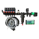 Zestaw elektrozaworów 5-sekcji Arag + komputer PAKROL