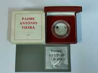 Moeda 500$00 escudos - Padre Antonio Vieira/ 1997/ Prata Proof