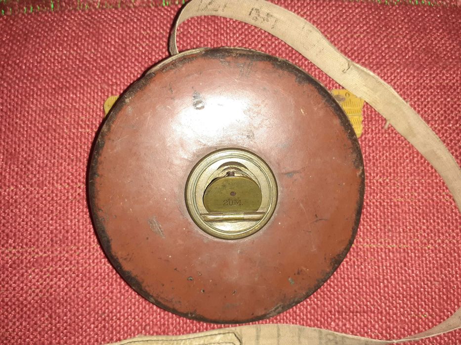 Fita Metrica Em Couro 20 m