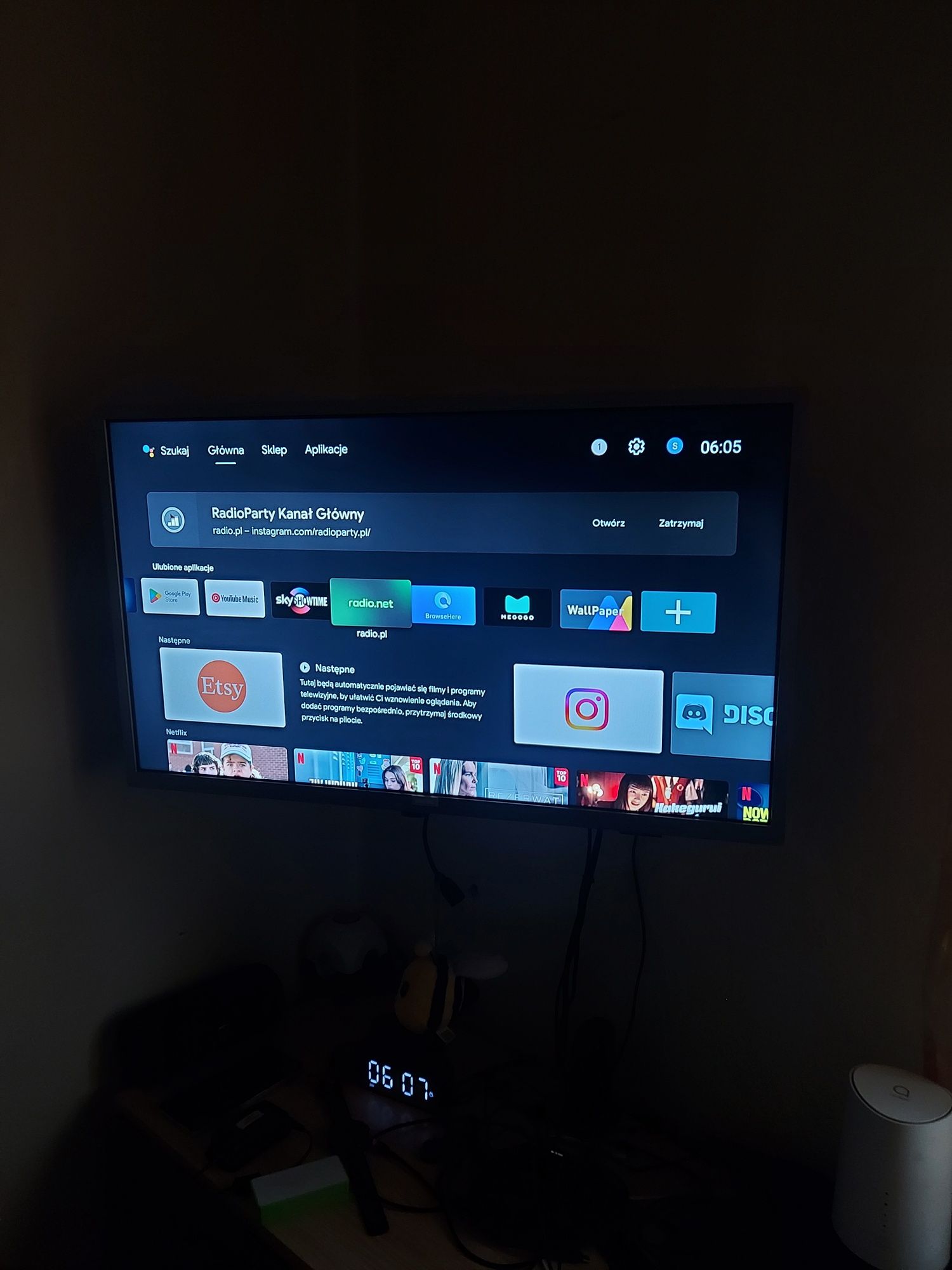 Tv led philips 32 całe dvbt2 hevc