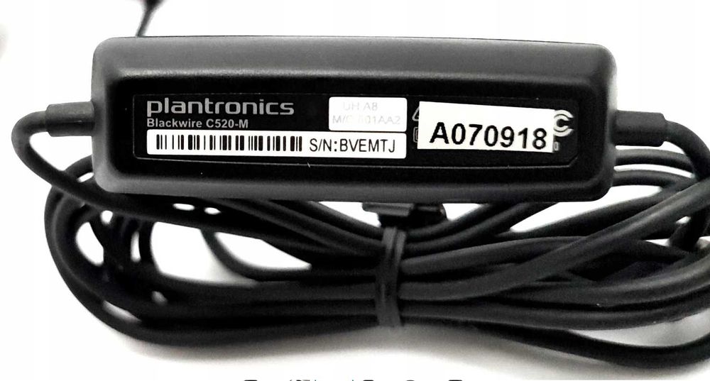 Słuchawki nauszne Plantronics Blackwire C520-M USB