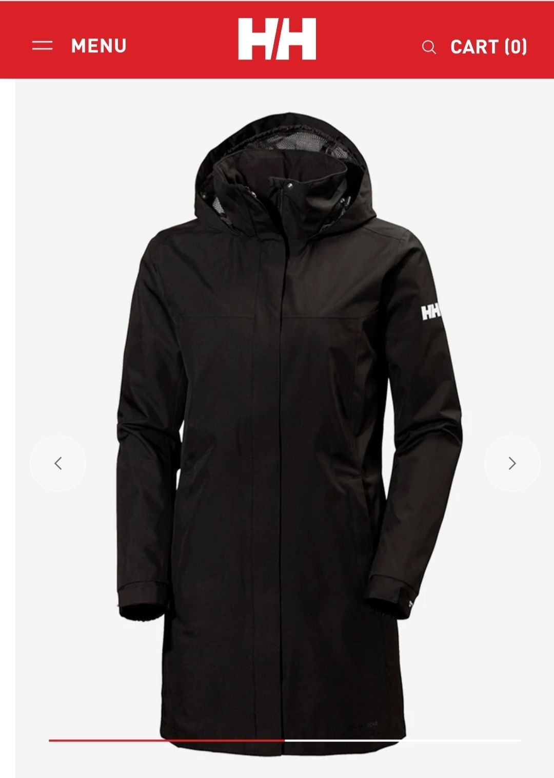 Helly Hansen rain parka women