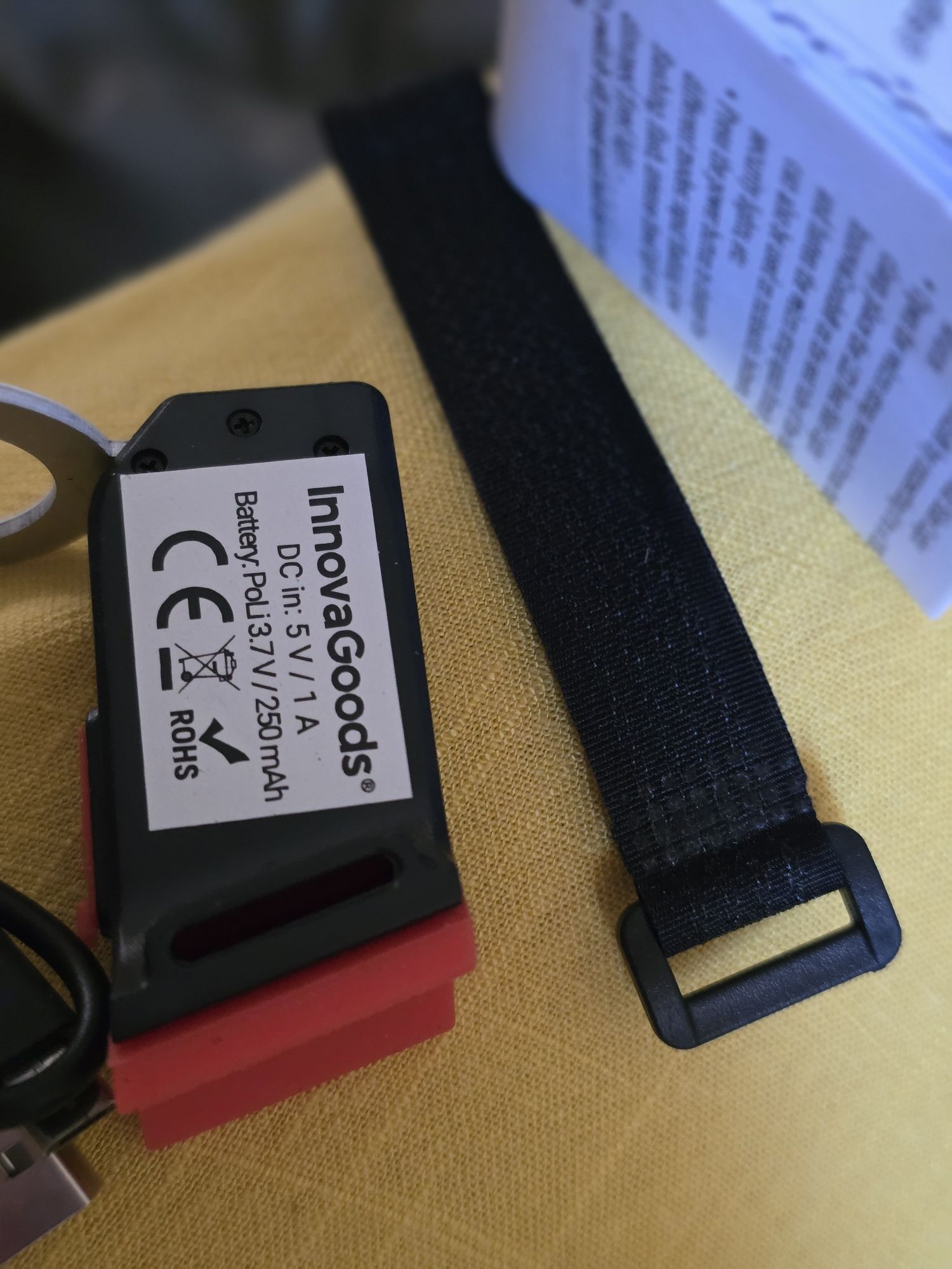 Luz vermelha led para bicicleta, trotinete