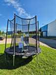 Trampolina Domyos 240 z siatką ochronną "2ND LIFE"