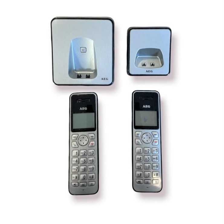 Telefones Fixos Gêmeos AEG EOLE1620