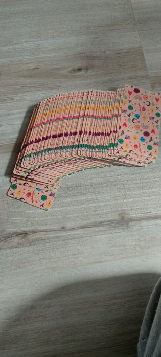 Rainbow tarot  piękny kolorowy karty tarota magia wróżka wróżby