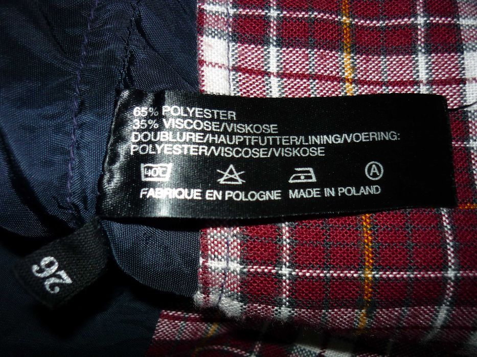 Płaszcz trencz prochowiec męski  granatowy L/XL .PRL (Oryginał)