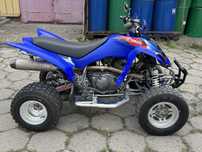 Yamaha YFM 350 Raptor, 2005, z dokumentami