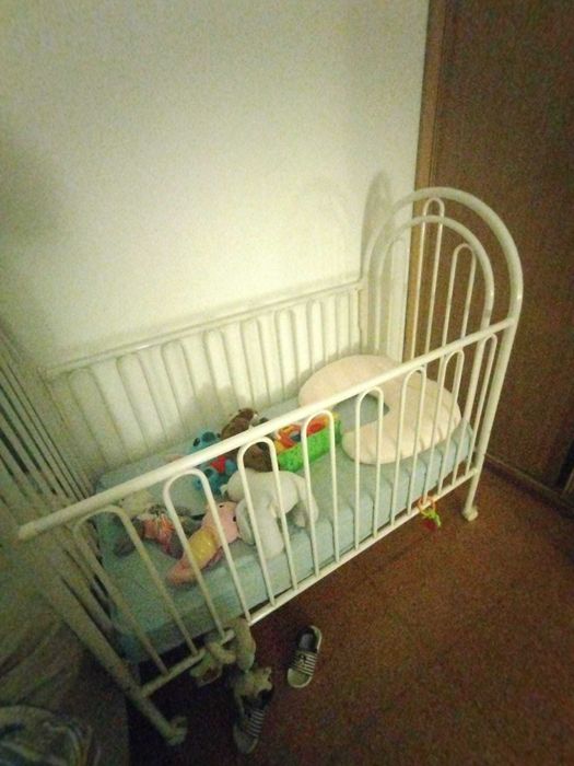 GULLIVER Berço, branco, 60x120 cm