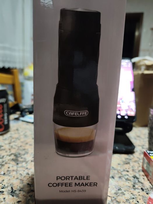 Máquina café portátil 3 em 1