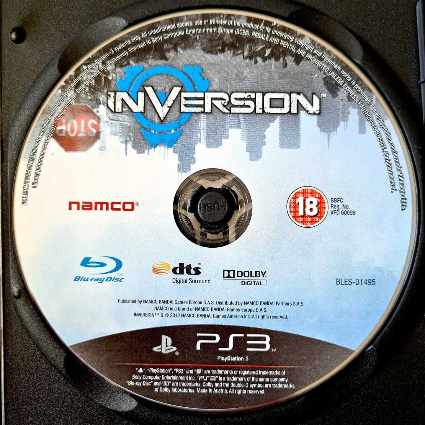 Inversion Ps3 Playstation 3