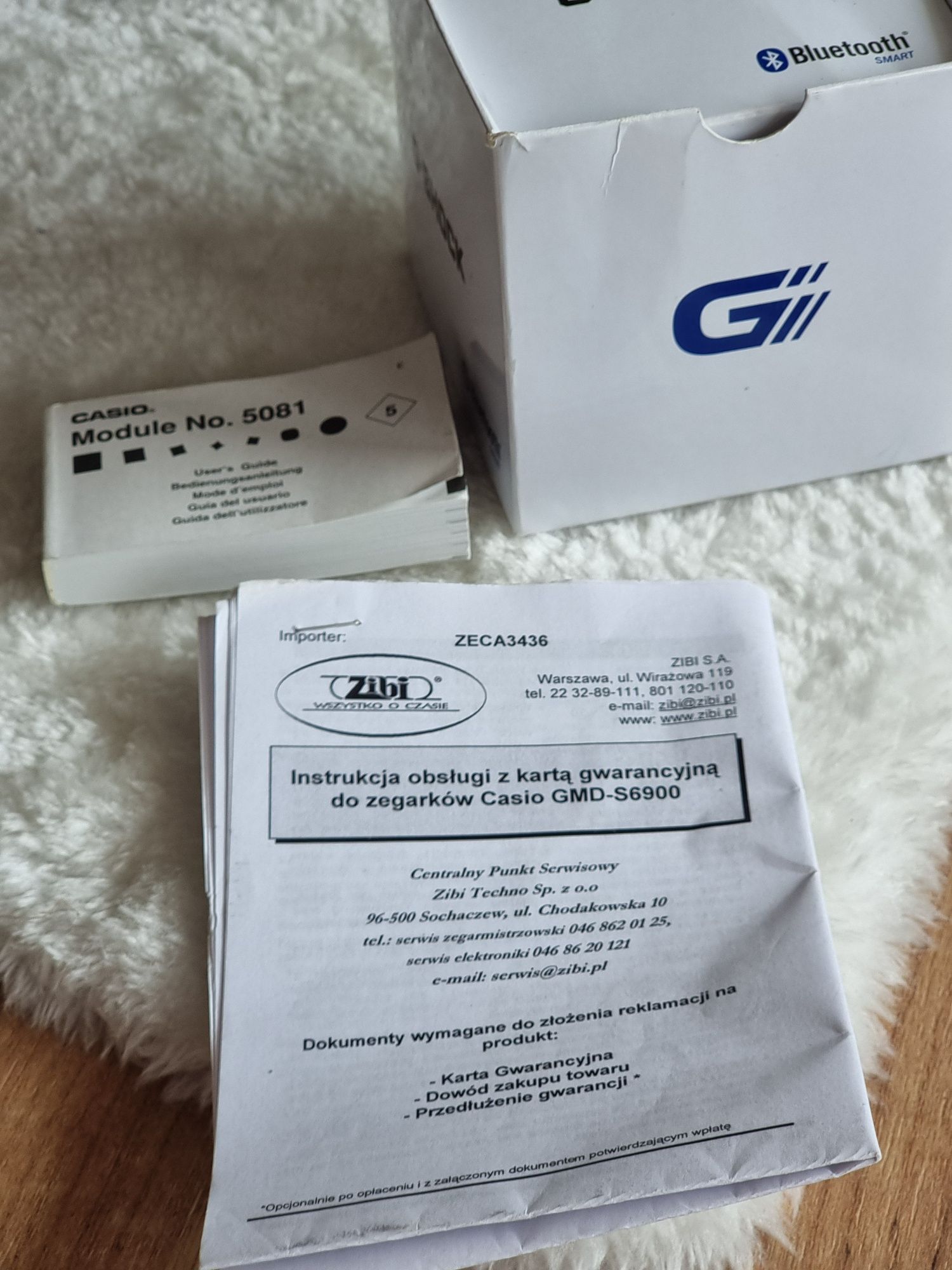 G-shock GMD-S6900CF-2ER Casio zegarek sportowy