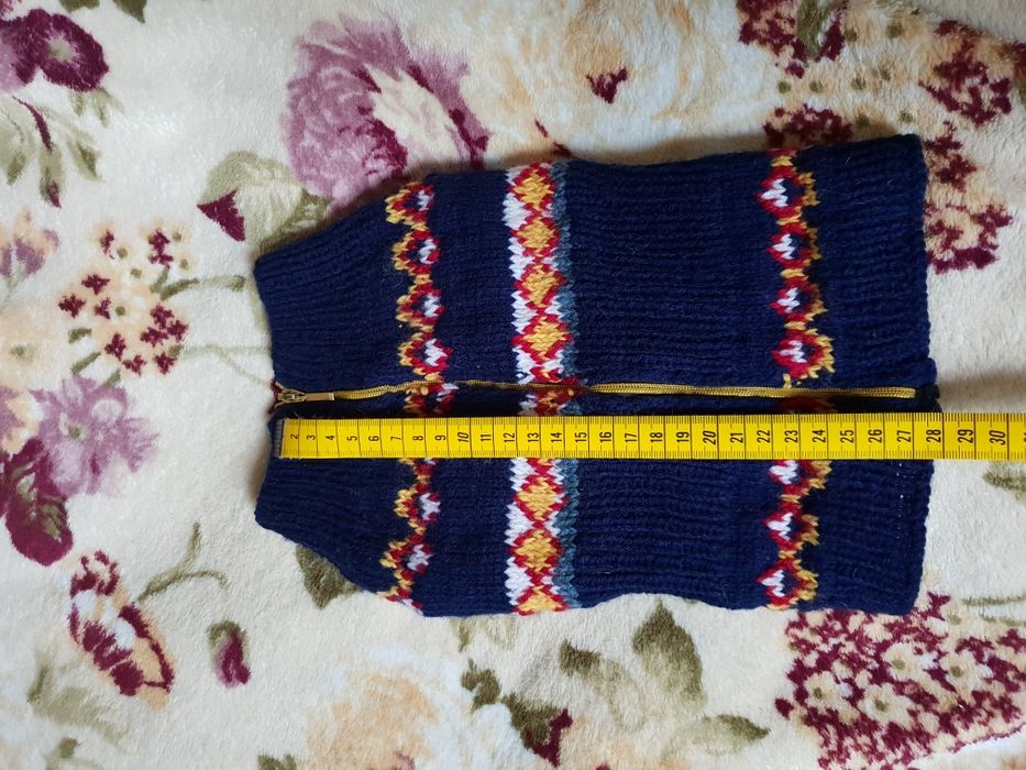 Кофточка теплая на собачку