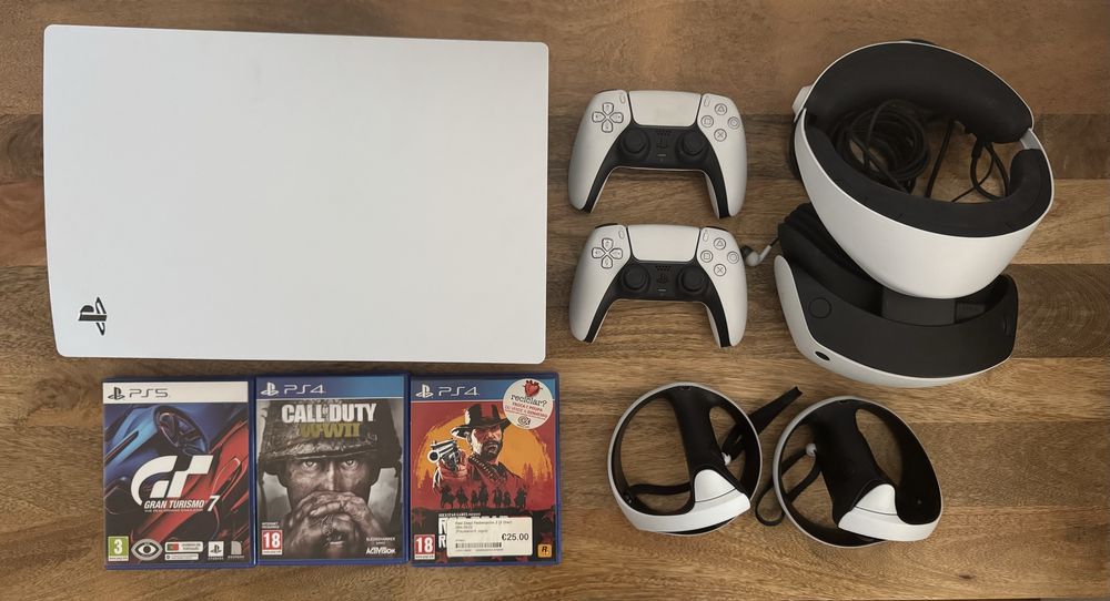 Vendo PS5 + oculos VR2