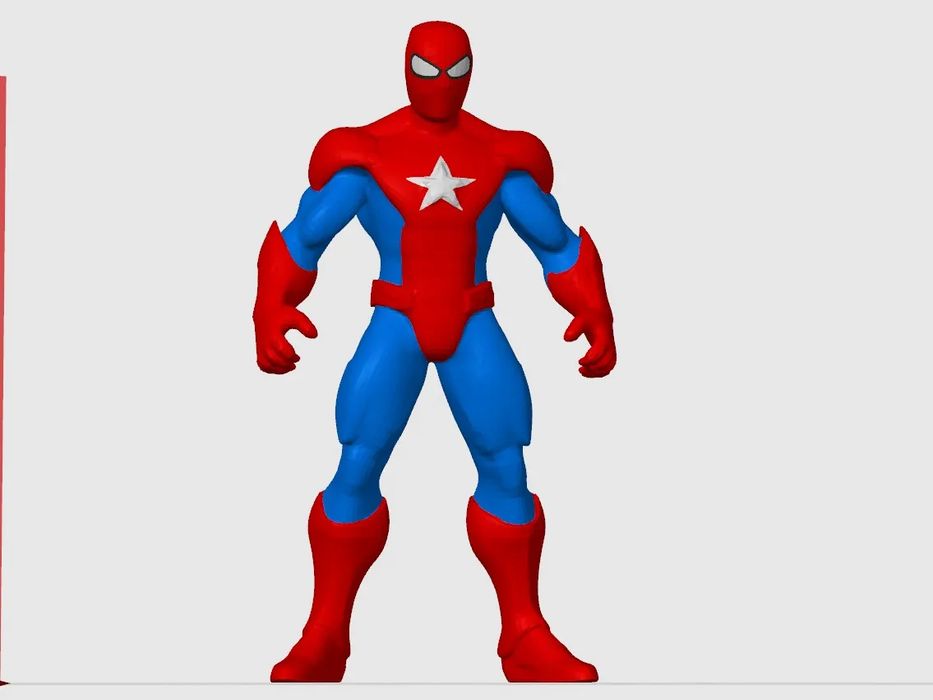 Mini Herói (tipo Spiderman)