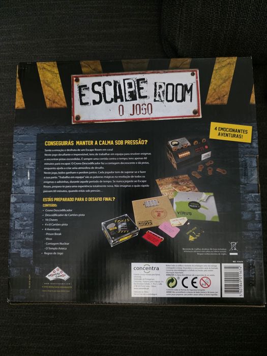 Jogo "Escape Room" - Concentra