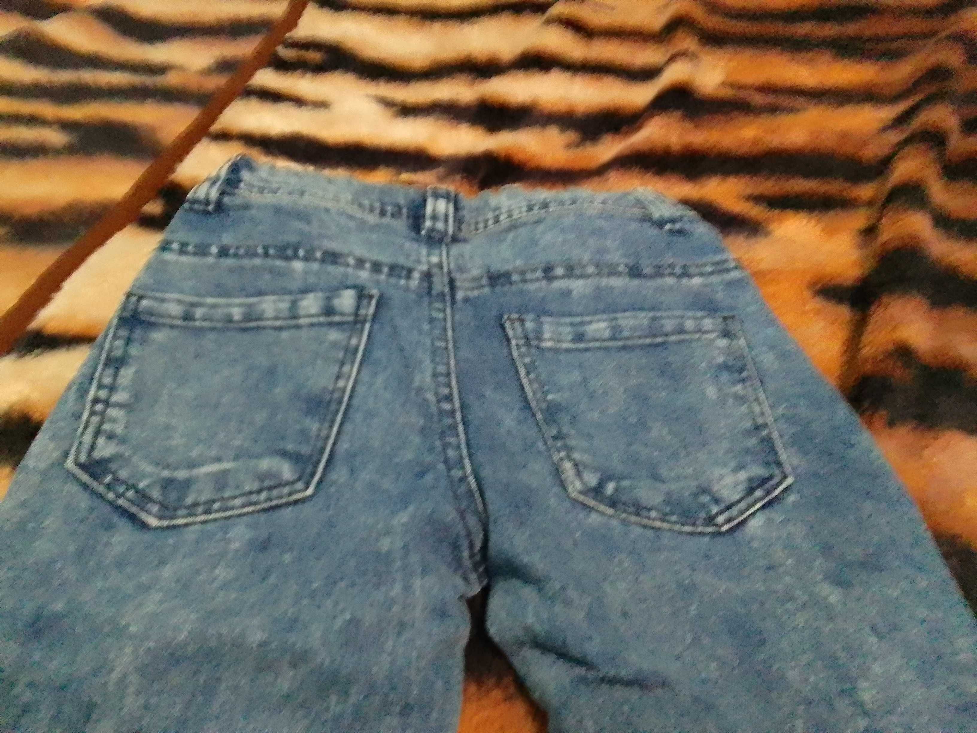 spodnie jeans 116