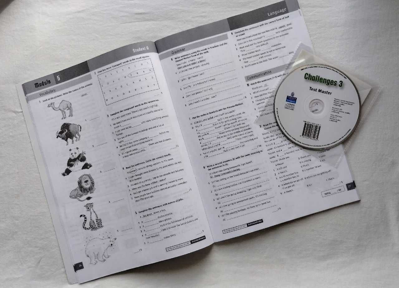 Challenges - Test Book 3 z płytą CD