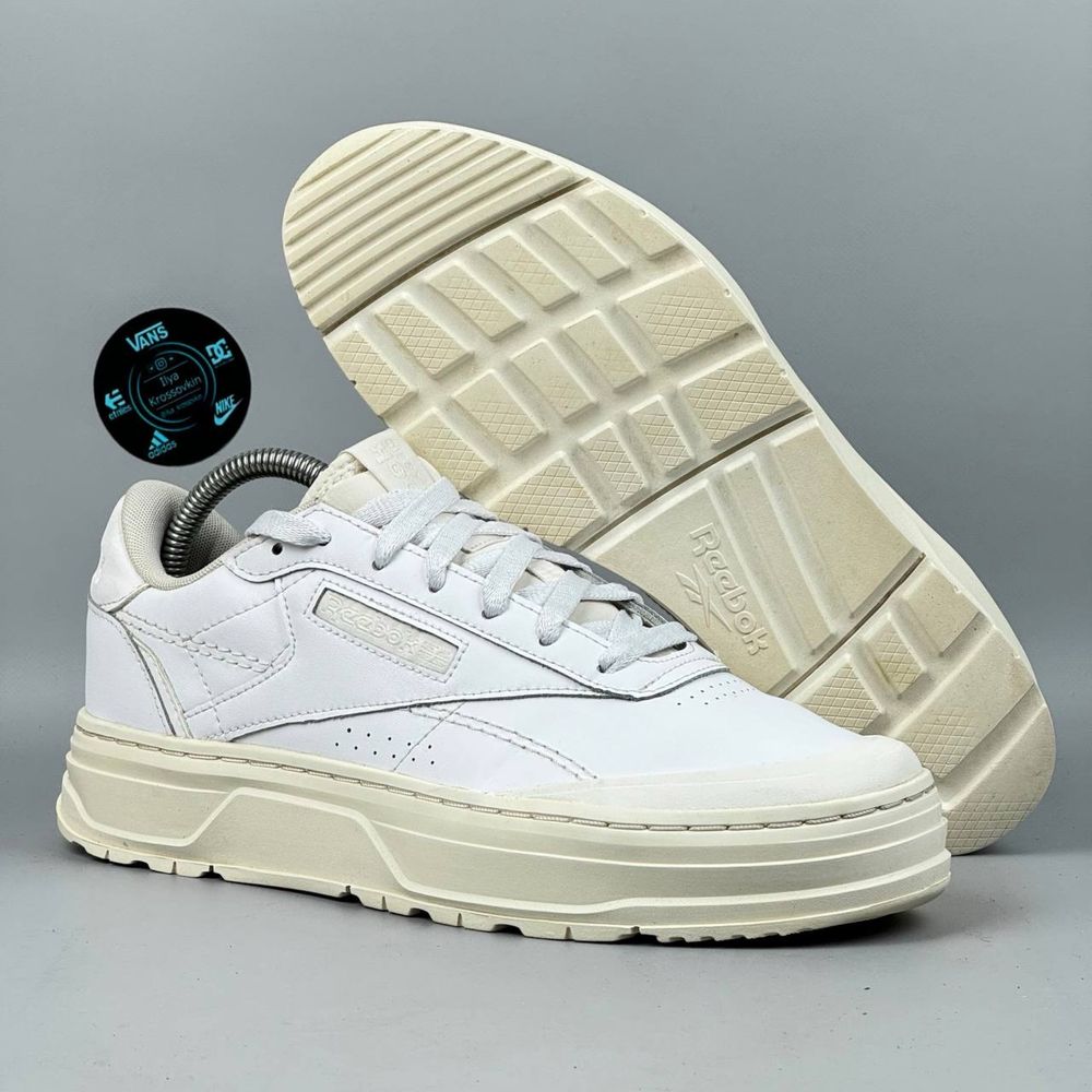 Кеды кроссовки Reebok Club C кеди кросівки шкіряні взуття обувь