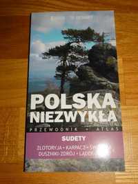 Polska Niezwykła Przewodnik + Atlas SUDETY Książka