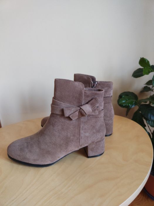 Botki damskie zamszowe r. 40