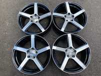 4x felgi aluminiowe DOTZ CP5 dark 17"x8 rozstaw 5x112 ET 45