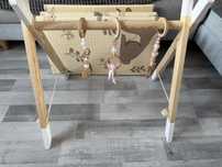 Baby Gym z zawieszkami edukacyjnymi Uszy królika