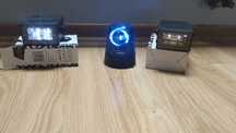Lampa stroboskopowa 2 sztuki plus kogut niebieski impreza 18 grill hit