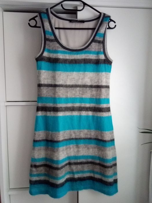 Sukienka Marc Cain moher, wełna rozmiar S 36