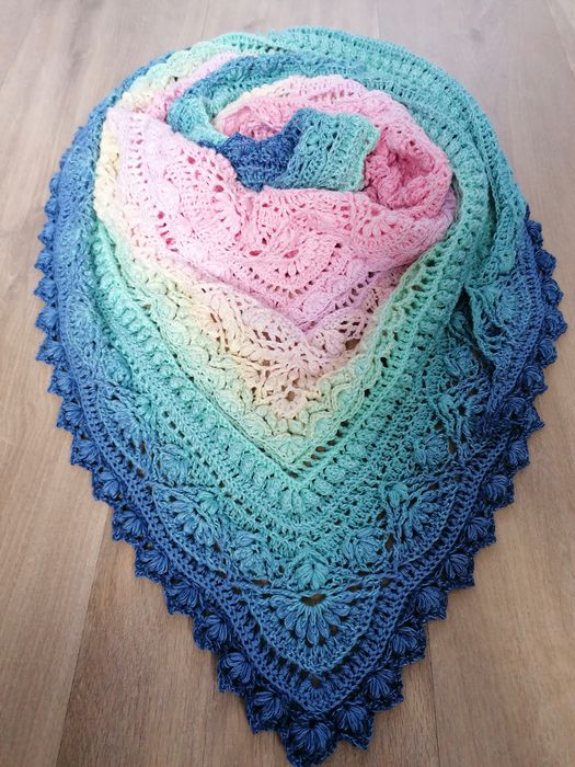 Chusta ręcznie robiona