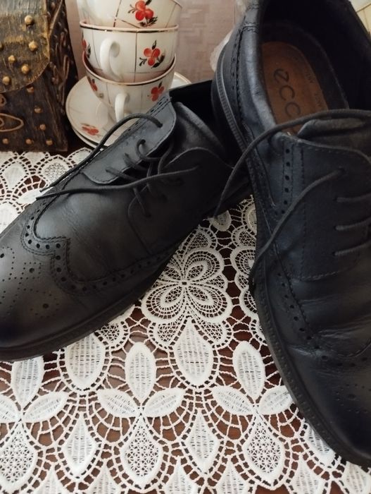 Туфли Дерби мужские кожаные Ecco