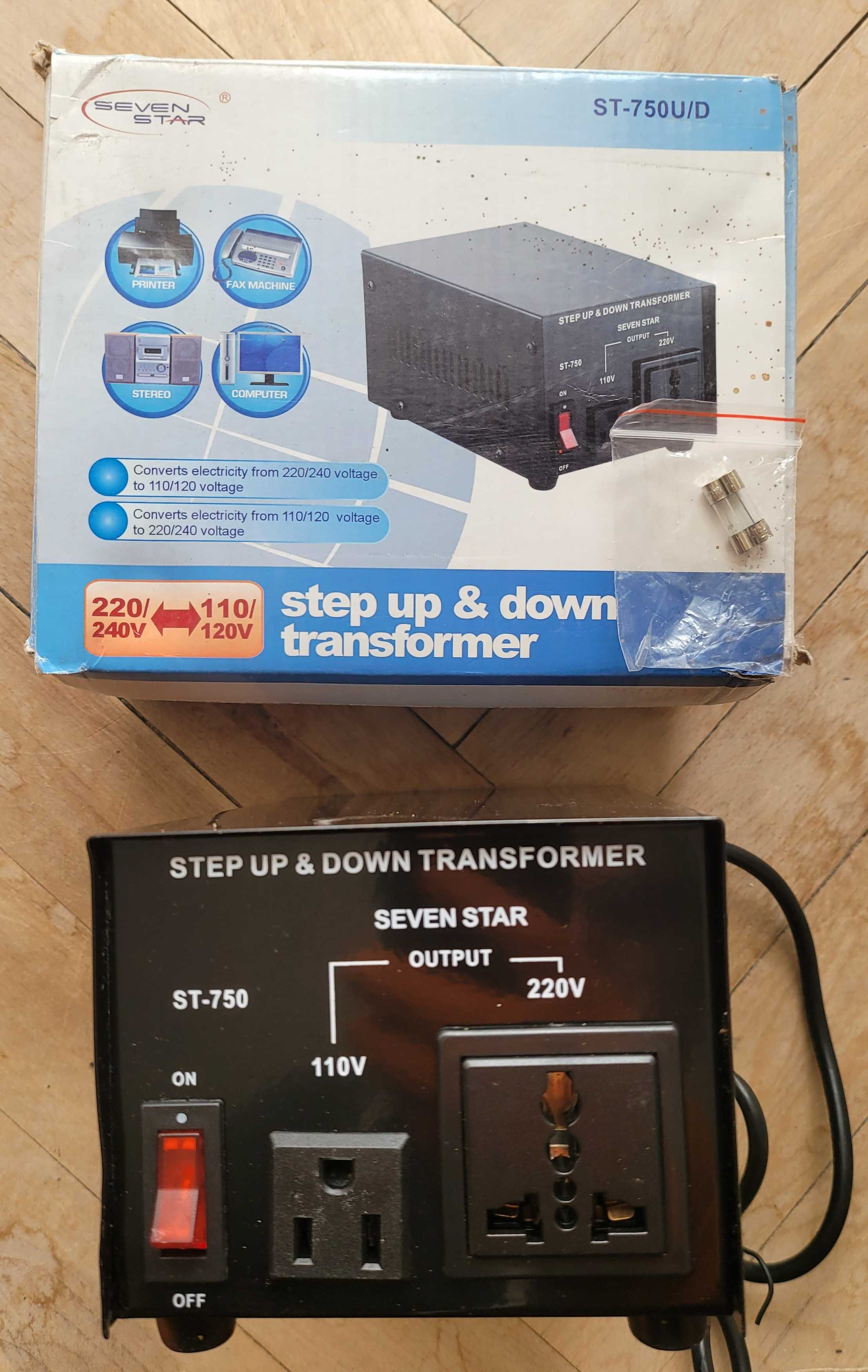 SEVEN STAR ST-750U/D transformator mocy