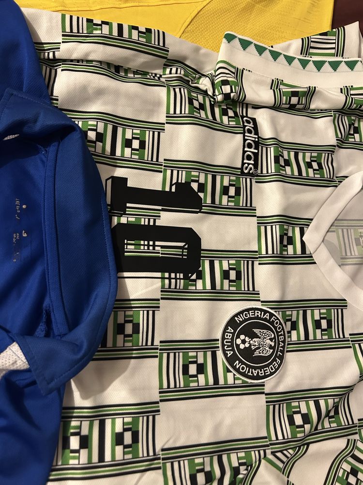 5 camisolas futebol retro