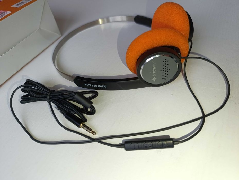 Навушники Snowsky | FiiO Wind 3.5mm ON-Ear з мікрофоном. Новые. Торг.