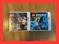 Gry 3ds Lego Jurassic World i Ninjago Nindroids Okazja z Gwarancją